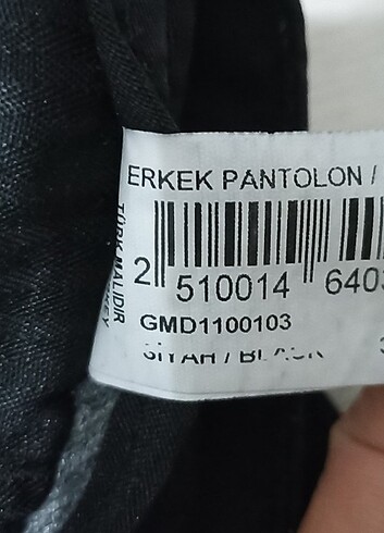 Mudo Mudo klasik pantolon siyah