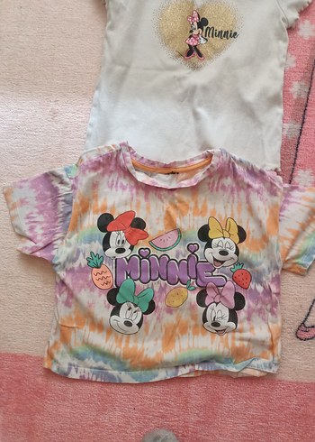 6 Yaş Beden pembe Renk kız çocuk t-shirtler