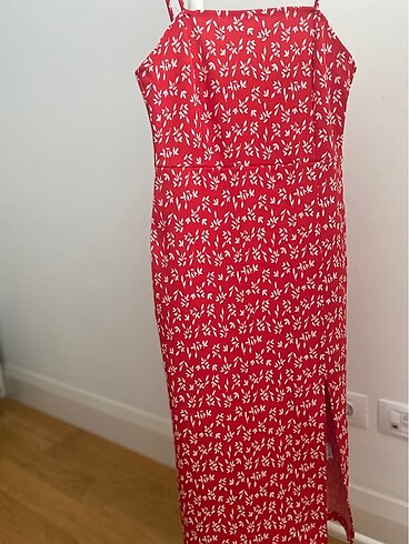 Zara midi boy elbise