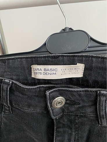 36 Beden gri Renk Zara jean