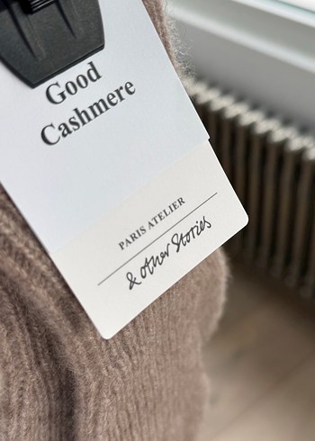 & OTHER STORIES Cashmere Bej Eldiven  - Görsel 5