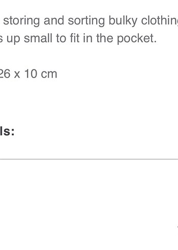 Gri Seyahat Düzenleyici Çanta S Boy Çift katlı 1 adet !! - Görsel 6