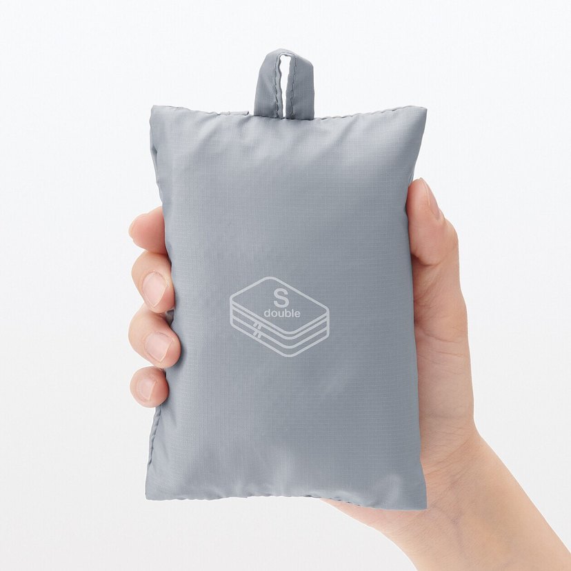 Gri Seyahat Düzenleyici Çanta S Boy Çift katlı 1 adet !! - Görsel 3