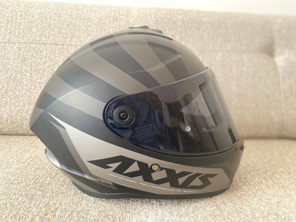 Axxis Draken S Mp4 1 Dot ve Ece 22.06 Vizörlü Motorsiklet Kaskı - Görsel 2