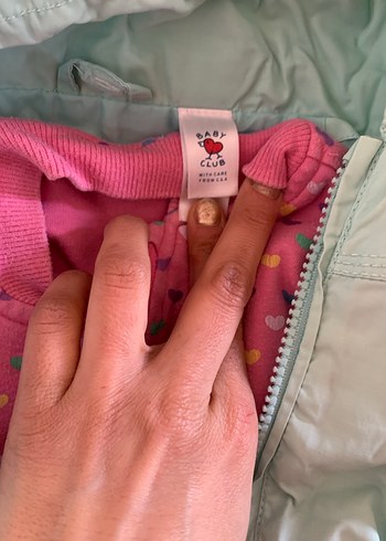 C&a Kız Çocuk Fermuarlı çiftli Yağmurluk - Görsel 3