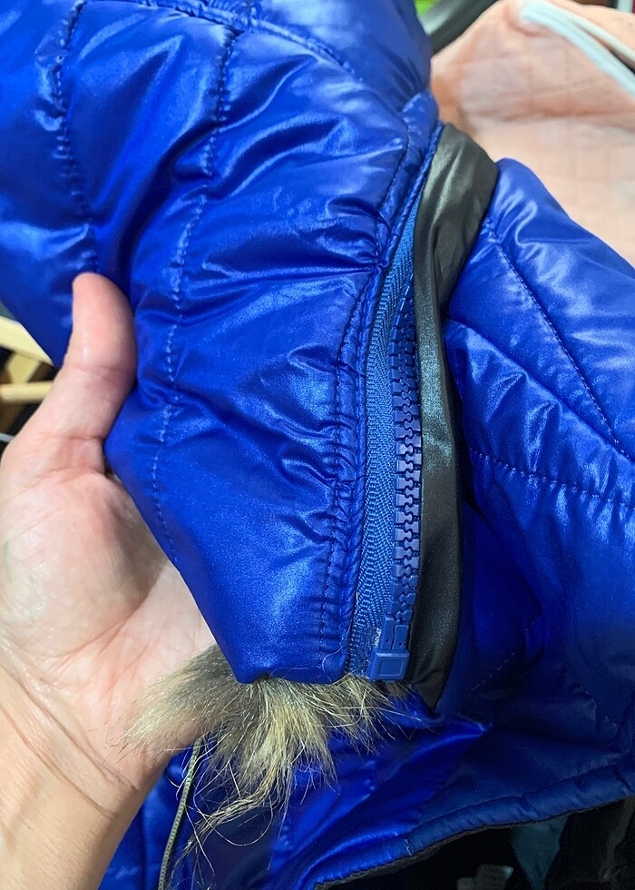 Antik şişme yelek puf yelek - Görsel 4