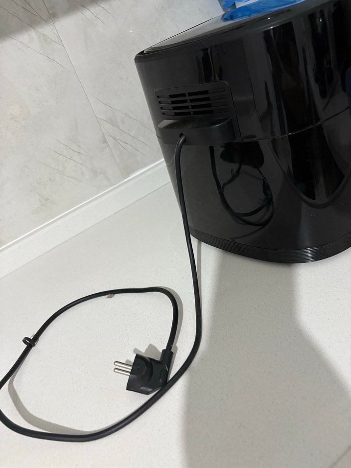 Siyah Elektrikli Air Fryer - Görsel 5