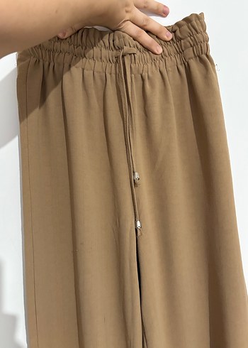 Bej Kadın Kumaş Pantolon - Görsel 2