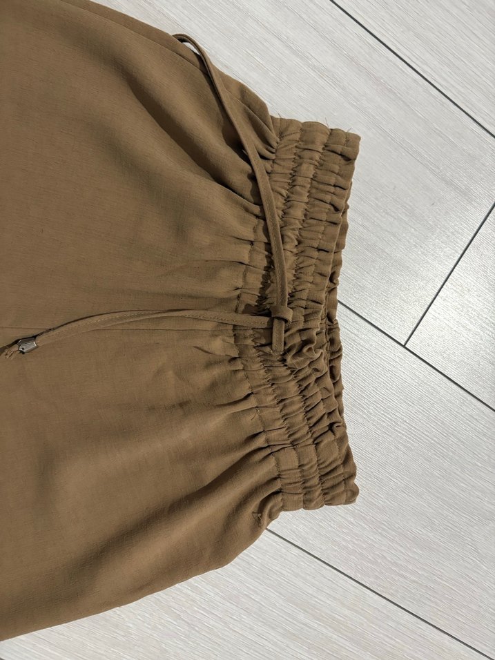 Bej Kadın Kumaş Pantolon - Görsel 4