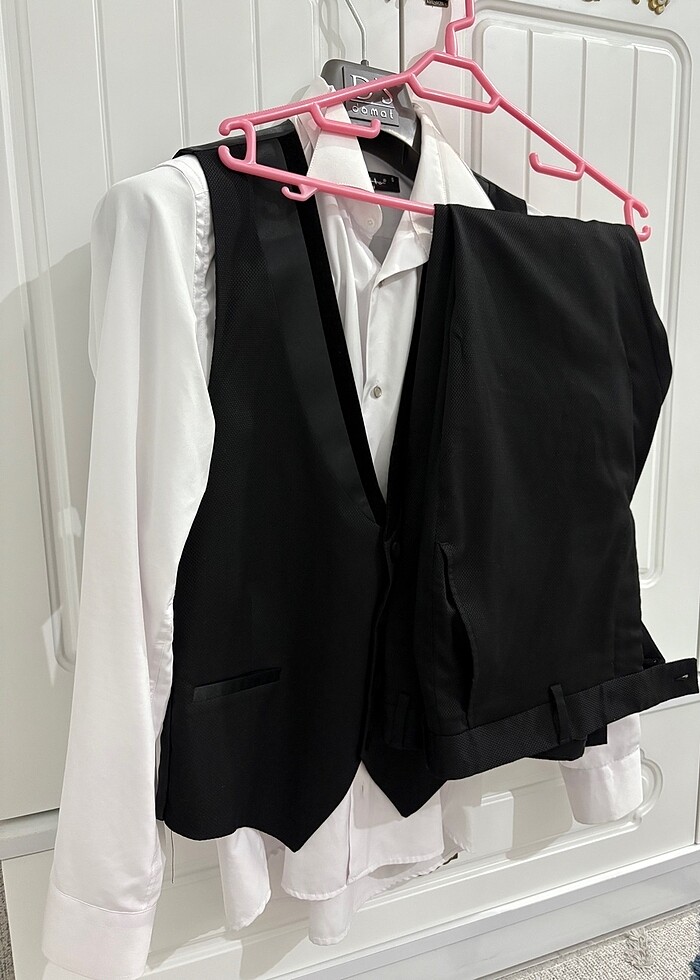 Siyah damatlık takım - Görsel 5