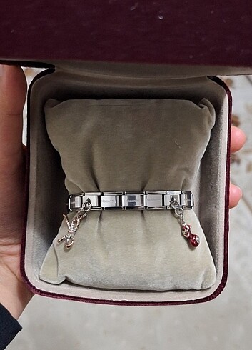 İTALYAN CHARM ÇELİK BİLEKLİK 