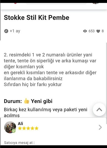 Stokke stil kit pembe  - Görsel 4
