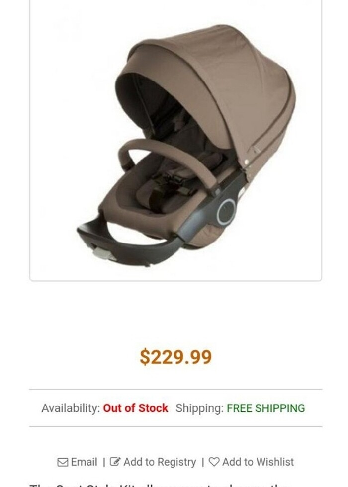 Stokke stil kit pembe  - Görsel 3