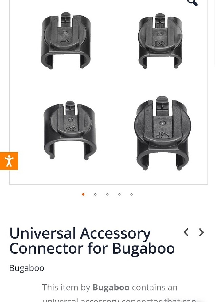 Bugaboo adaptör  - Görsel 3