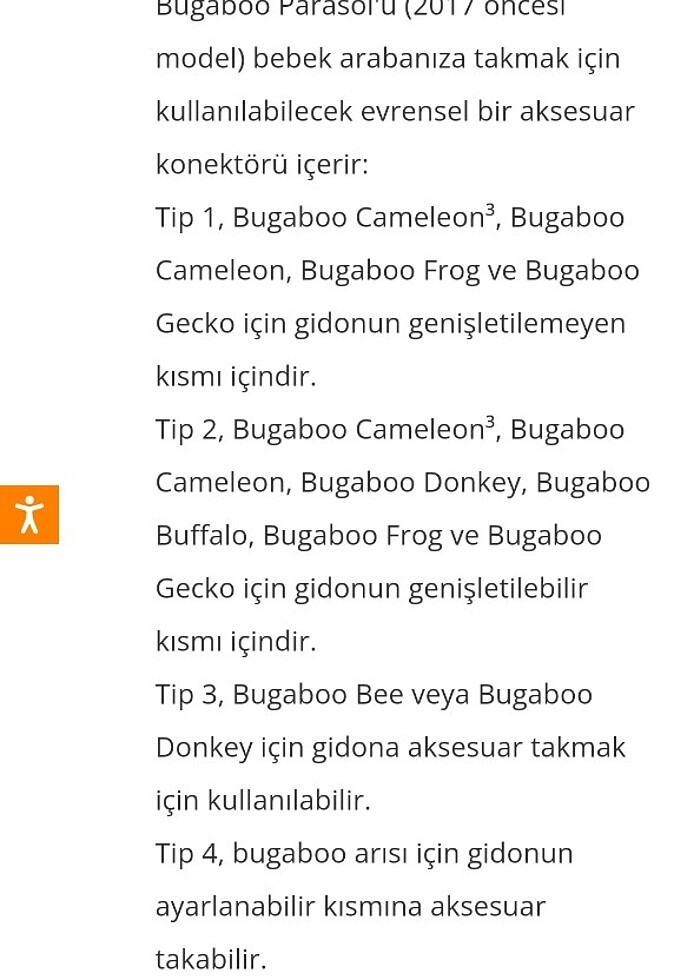 Bugaboo adaptör  - Görsel 4