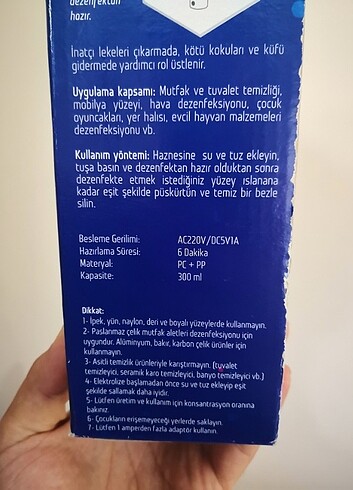 Elektrolikit dezenfektan - Görsel 3