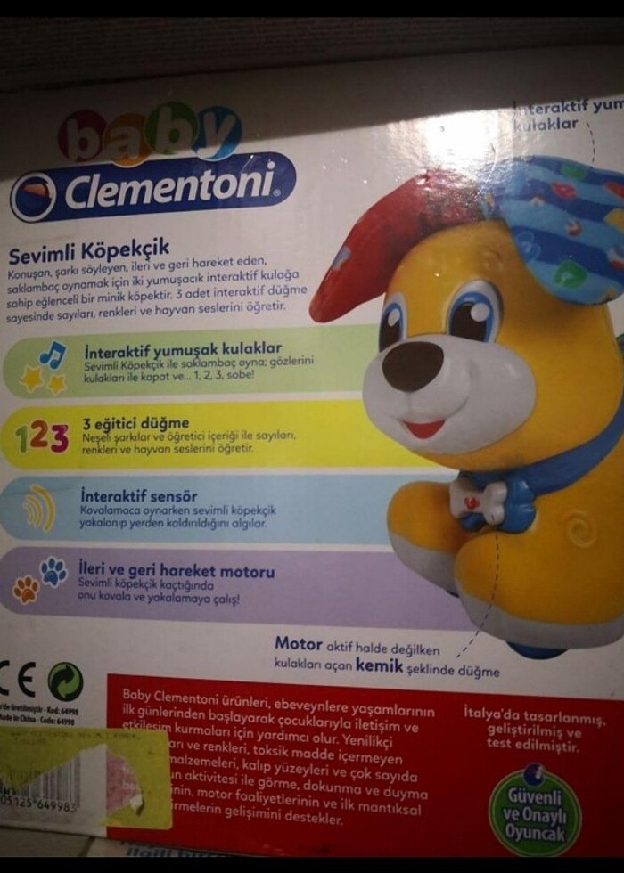 Clementoni sevimli Köpekçik  - Görsel 5