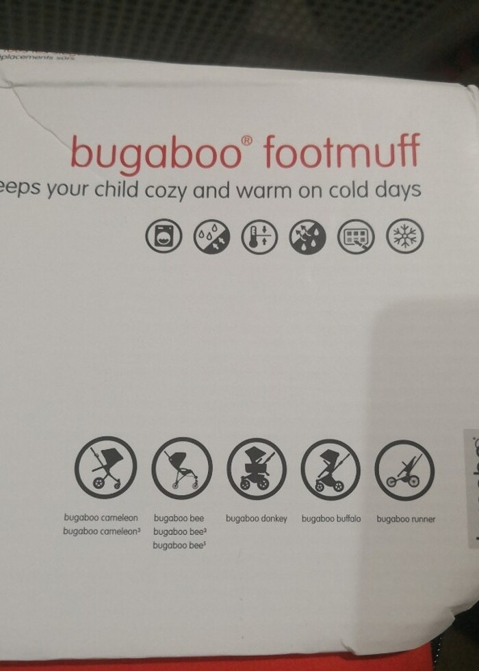 Bugaboo footmuff  - Görsel 4