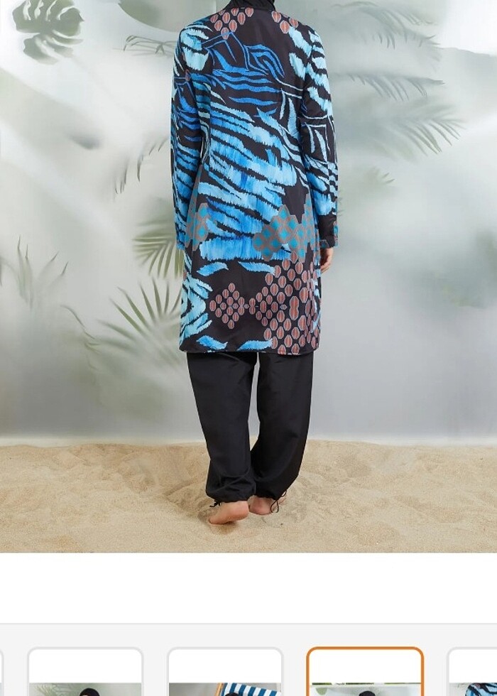 sıfır tesettür mayo haşema  - Görsel 4