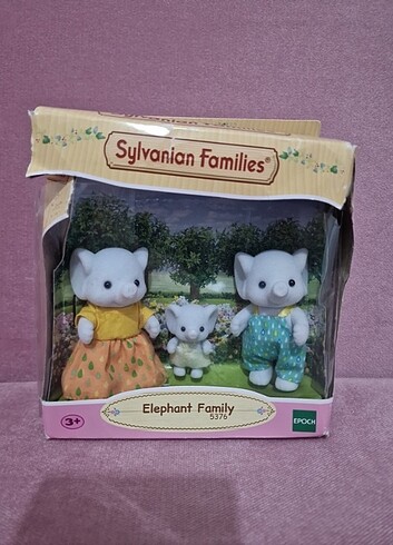 Sylvanian Families Elephant Family / Fil Ailesi 