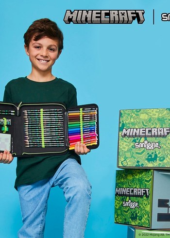 Smiggle Minecraft Kırtasiye seti