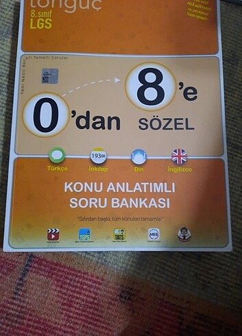 Tonguç 8.sınıf lgs 0 dan 8 e sözel