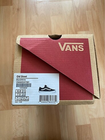 Vans ayakkabı