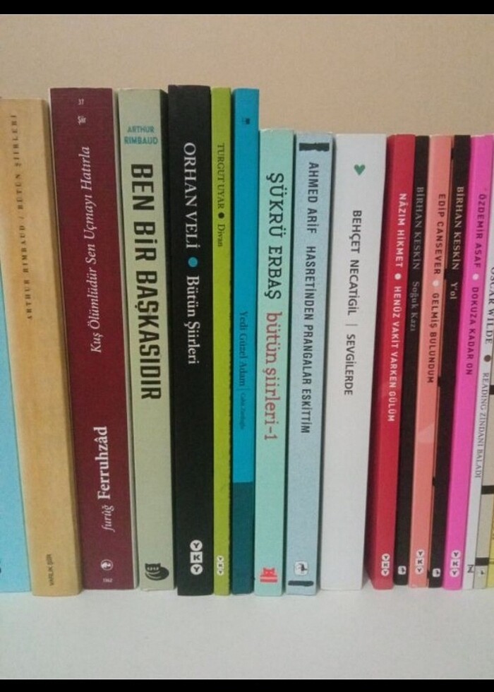 Şiir kitapları Adet fiyatı  - Görsel 5