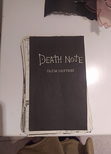 Death Note manga sayfaları 