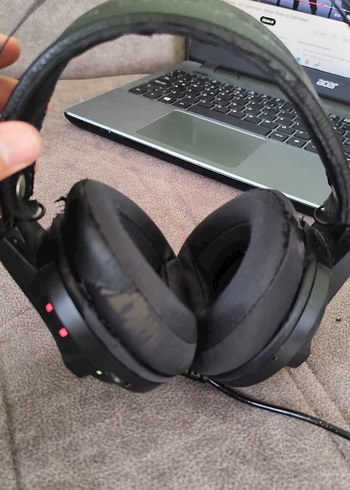 Çok Renkli Karanlık Gaming Kulaklık - Görsel 3