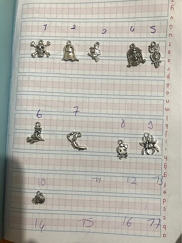  Beden Gotik kolye ucu