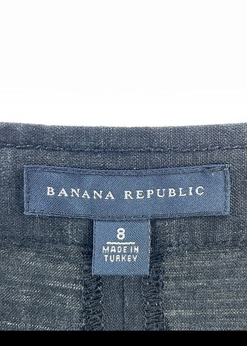 36 Beden siyah Renk Kadın Siyah Bol Kesim Kemerli Denim Pantolon