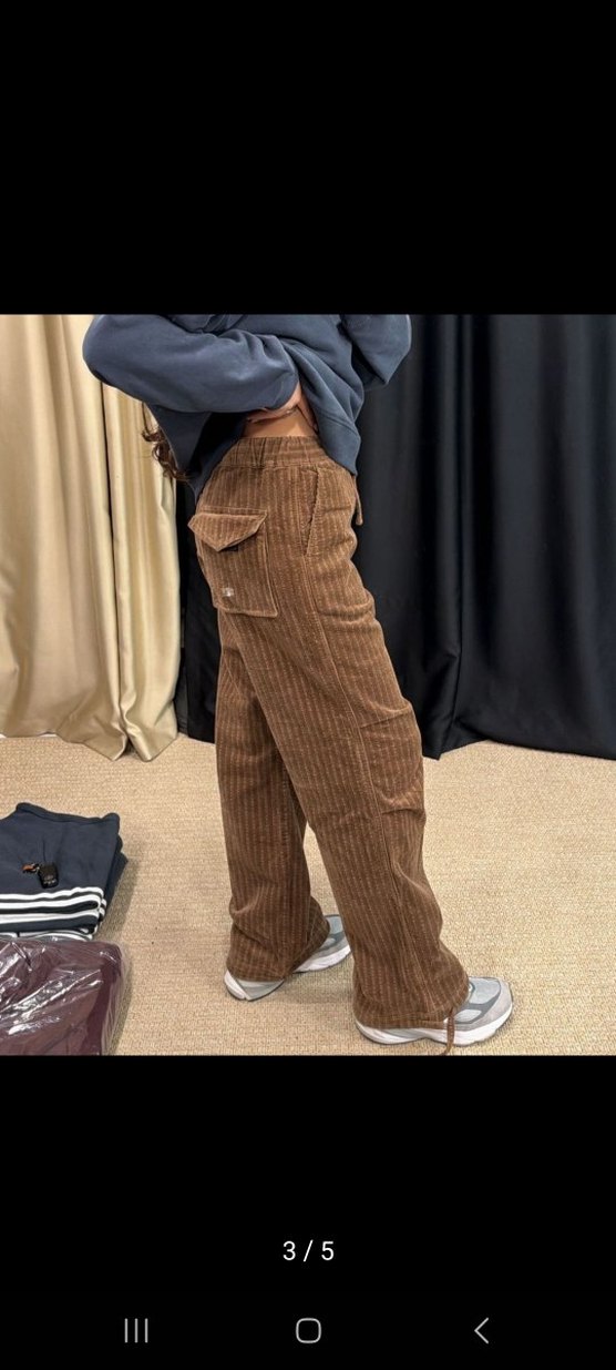 ganni kadife pantolon - Görsel 2