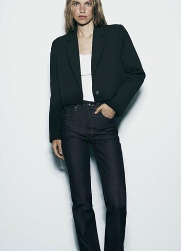 Zara Zara lacivert jean