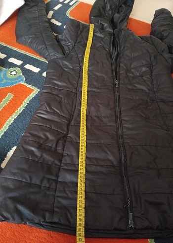 Collezione Fermuarlı Siyah Kapüşonlu Kadın Ceket