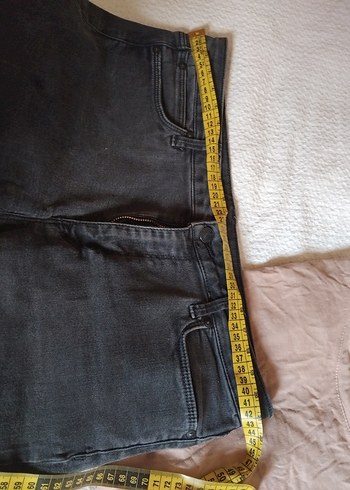 42 Beden gri Renk Gri Regular Fit Midi Kadın Kot Pantolon