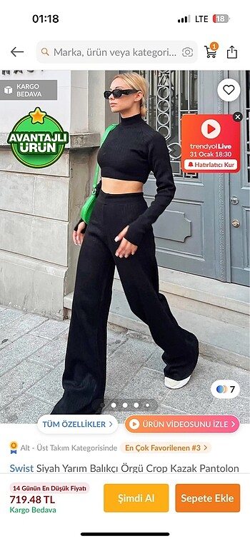 İkili triko takım