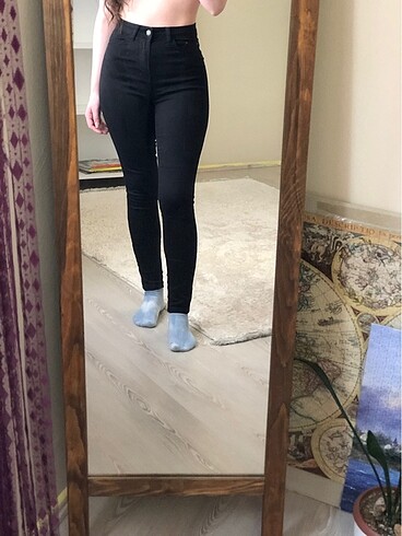 Zara Siyah Skinny Jean