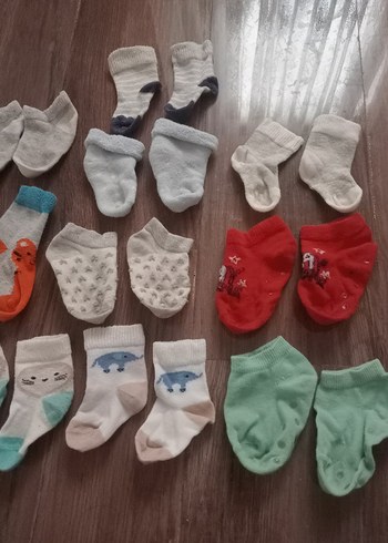 Gri Erkek Çocuk Çorapları - Görsel 2