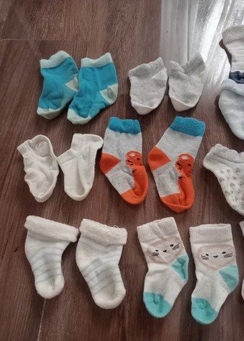 Gri Erkek Çocuk Çorapları - Görsel 3