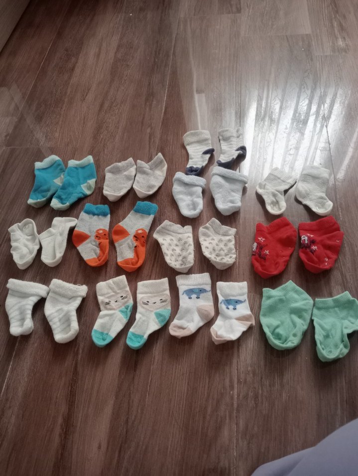 Gri Erkek Çocuk Çorapları - Görsel 4