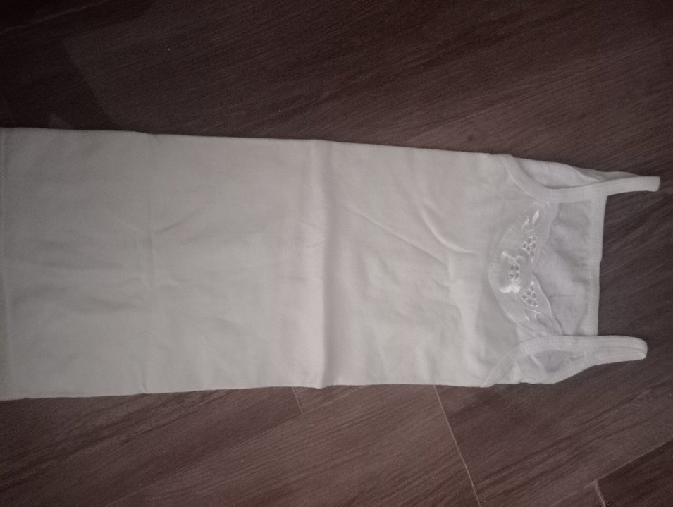 Beyaz Kız Çocuk Atlet - Görsel 2