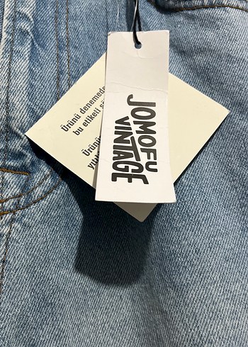 Mavi Rahat Kesim Kadın Denim Pantolon - Görsel 4