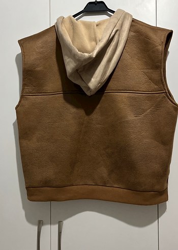 Kahverengi Kolsuz Ceket - Görsel 5