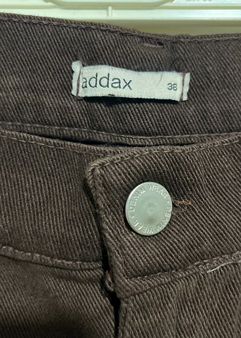 Kahverengi Kadın Denim Pantolon - Görsel 3