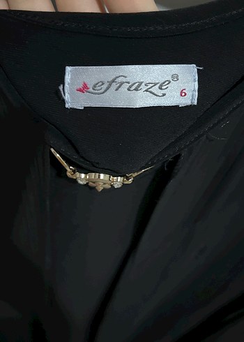 Uzun Siyah Pliseli Elbise - Görsel 8