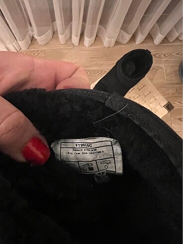 39 Beden siyah Renk Ugg bilekte bot