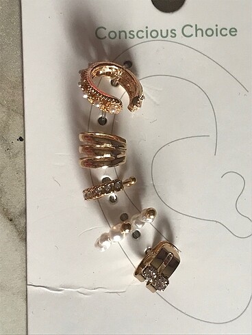H&M küpe takı aksesuar