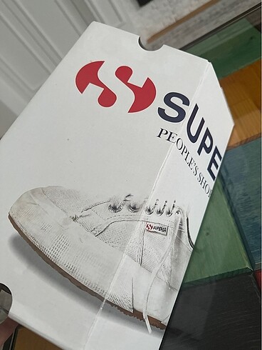 39 Beden yeşil Renk Superga kadın ayakkabı