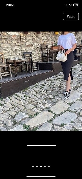Sadece bir defa giyildi